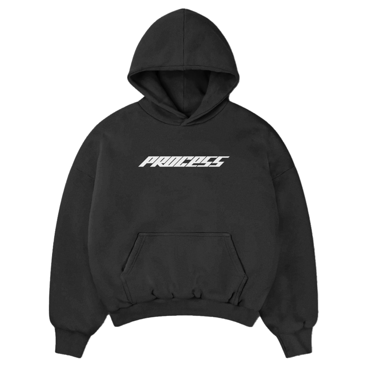 PROCESS HOODIE | BLACK & WHITE