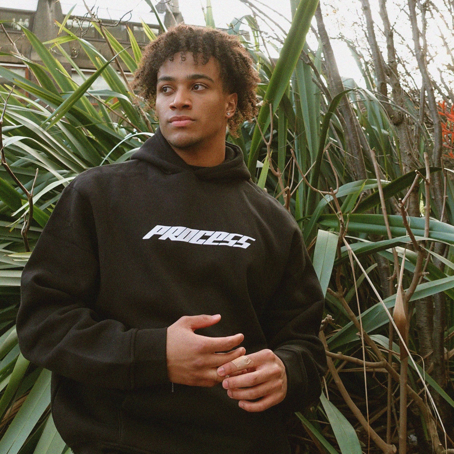 PROCESS HOODIE | BLACK & WHITE