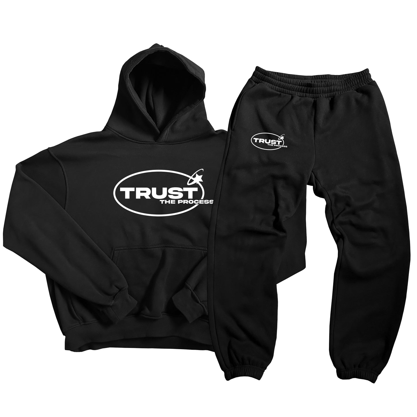 OVERSIZED HEAVYWEIGHT ORIGINAL TRACKSUIT | BLACK & WHITE