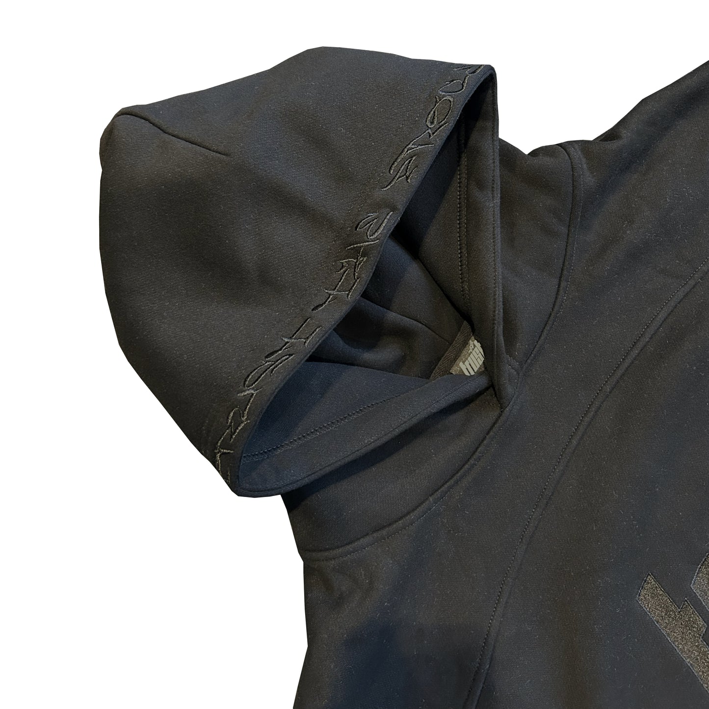 EMBROIDERED HEAVYWEIGHT TRUST TRACKSUIT | BLACK & BLACK